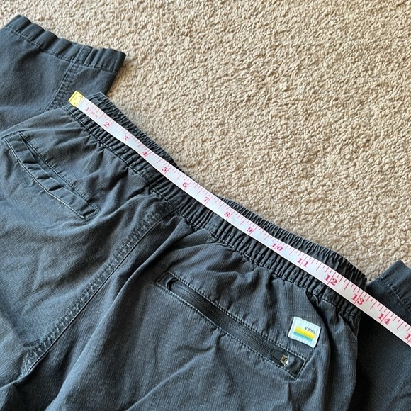 Vuori Ripstop DuraTerra Full Length Pant Charcoal Grey - Picture 10 of 12